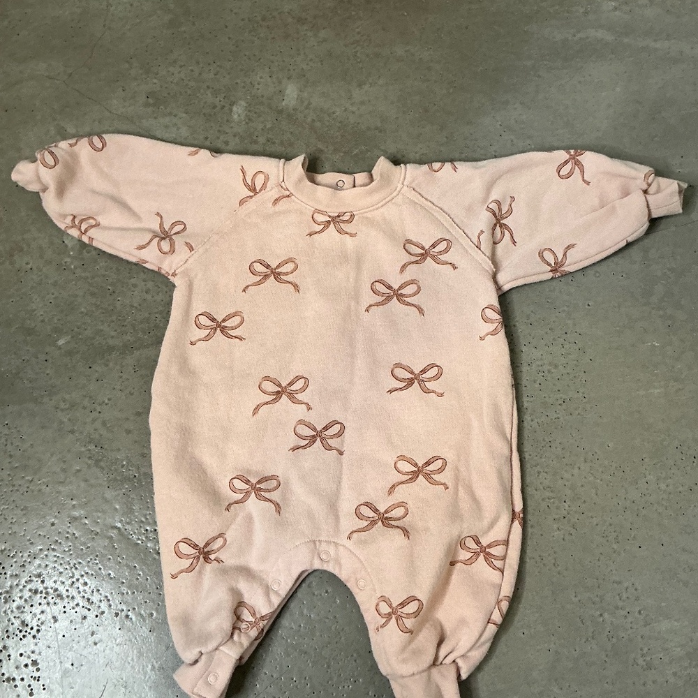 Rylee + Cru Bow Onesie